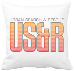 printfashion Urban Search & Rescue - Párnahuzat, Díszpárnahuzat - Fehér (458547)