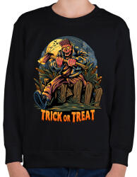 printfashion halloween - Gyerek pulóver - Fekete (14187627)