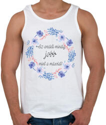 printfashion Az eredeti mindig jobb, mint a másolat. - Férfi atléta - Fehér (248908)