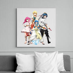 printfashion Magi: The Labyrinth of Magic - Vászonkép - Fehér (6638141)