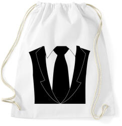 printfashion Klasszikus nyakkendő - Sportzsák, Tornazsák - Fehér (5216256)