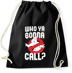 printfashion Who ya gonna call? - Sportzsák, Tornazsák - Fekete (2304436)