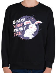 printfashion Rázd a popód! - Gyerek pulóver - Fekete (2399694)