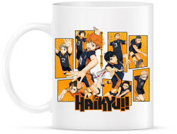 printfashion Haikyu - Bögre - Fehér (16330231)