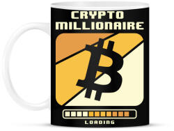 printfashion BITCOIN 4 EVER 89 - Bögre - Fekete (6976502)