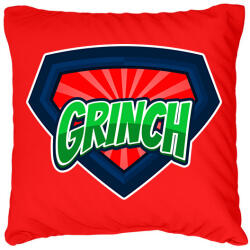 printfashion GRINCH - Párnahuzat, Díszpárnahuzat - Piros (10455084)