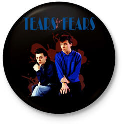 printfashion Tears For Fears - Kitűző, hűtőmágnes - Fekete (5802741)