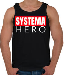 printfashion SYSTEMA HERO - Férfi atléta - Fekete (9465060)
