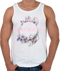 printfashion Lánybúcsú - Férfi atléta - Fehér (5320436)