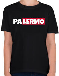printfashion PALERMO - Gyerek póló - Fekete (10987590)