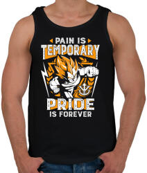 printfashion A fájdalom múlandó, a dicsőség örök - Férfi atléta - Fekete (521815)