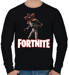 printfashion Fornite Demogorgon - Férfi pulóver - Fekete (14773225)