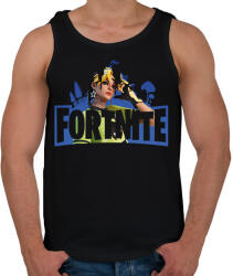 printfashion Fortnite - Férfi atléta - Fekete (16626175)