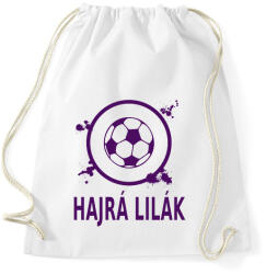 printfashion HAJRÁ LILÁK - Sportzsák, Tornazsák - Fehér (7052078)