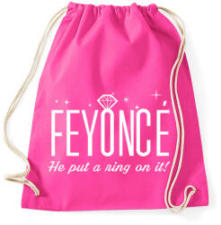 printfashion Lánybúcsú - FEYONCÉ - Sportzsák, Tornazsák - Fukszia (256503)