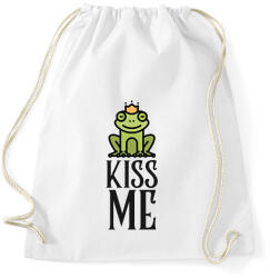 printfashion KISS ME - Sportzsák, Tornazsák - Fehér (10797198)