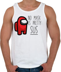printfashion Among us - no mask - Férfi atléta - Fehér (4119436)