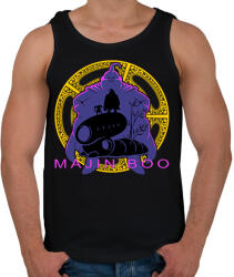 printfashion MAJIN BOO - Férfi atléta - Fekete (12489165)