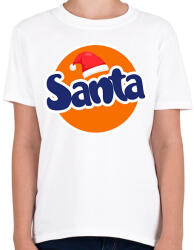 printfashion Fanta Santa - Gyerek póló - Fehér (1979602)