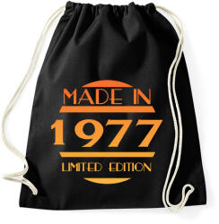printfashion 1977 - Sportzsák, Tornazsák - Fekete (12776901)
