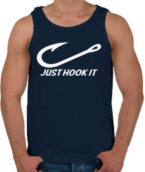 printfashion Just hook it - Férfi atléta - Sötétkék (1521168)