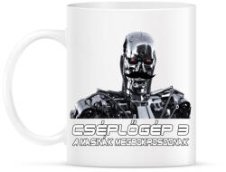 printfashion Cséplőgép 3 - A masinák megbokrosodnak - Bögre - Fehér (5204158)