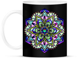 printfashion mandalas - Bögre - Fekete (7540237)