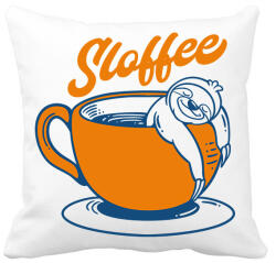 printfashion Sloffee - Lajháros - Párnahuzat, Díszpárnahuzat - Fehér (6589709)