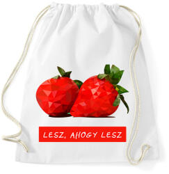 printfashion Lesz, ahogy lesz - Sportzsák, Tornazsák - Fehér (2889228)