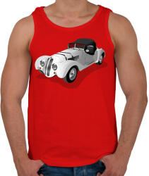 printfashion Retró - Férfi atléta - Piros (15120011)