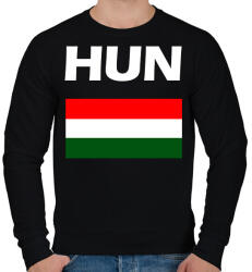 printfashion HUN - Férfi pulóver - Fekete (14694875)
