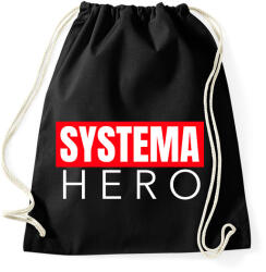 printfashion SYSTEMA HERO - Sportzsák, Tornazsák - Fekete (9466260)