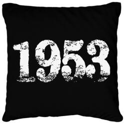 printfashion 1953 - Párnahuzat, Díszpárnahuzat - Fekete (6189046)