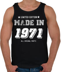 printfashion 1971 - Férfi atléta - Fekete (4047974)