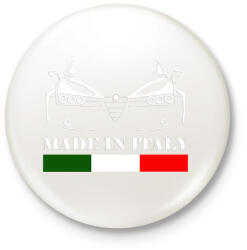 printfashion alfa romeo 159 - Kitűző, hűtőmágnes - Fehér (7172311)