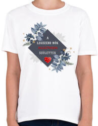 printfashion Legszebb nők augusztus - Gyerek póló - Fehér (2744738)