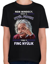 printfashion Nem mindegy. . . - Gyerek póló - Fekete (14835486)