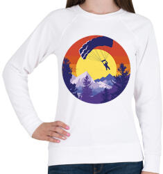 printfashion Ejtőernyős - Női pulóver - Fehér (13093315)