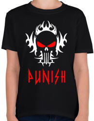 printfashion punish - Gyerek póló - Fekete (1774601)