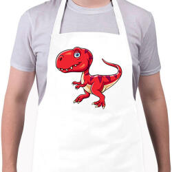 printfashion dino - Kötény - Fehér (15333329)
