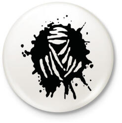 printfashion Dakar - Kitűző, hűtőmágnes - Fehér (3083807)