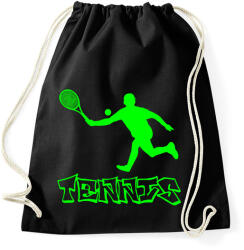 printfashion tenisz - Sportzsák, Tornazsák - Fekete (7536992)