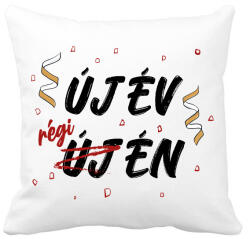 printfashion Új év, régi én - Párnahuzat, Díszpárnahuzat - Fehér (10278488)