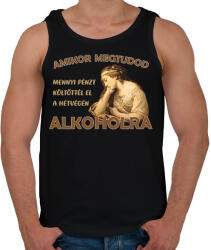 printfashion Amikor megtudod. . . - Férfi atléta - Fekete (7065392)