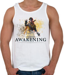 printfashion Unknown 9 Awakening - Férfi atléta - Fehér (16817725)