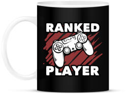 printfashion Ranked Player - Bögre - Fekete (5258871)