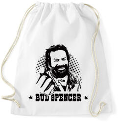 printfashion Bud Spencer öklös póló - Sportzsák, Tornazsák - Fehér (9392680)