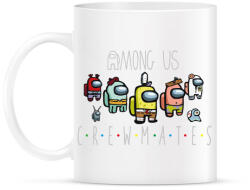 printfashion Among us - crewmates together - Bögre - Fehér (4156015)