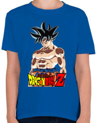 printfashion dragon ball ultra-instinct-aura - Gyerek póló - Királykék (4192420)