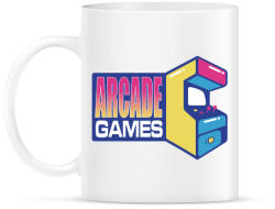 printfashion Arcade Games - Bögre - Fehér (922233)